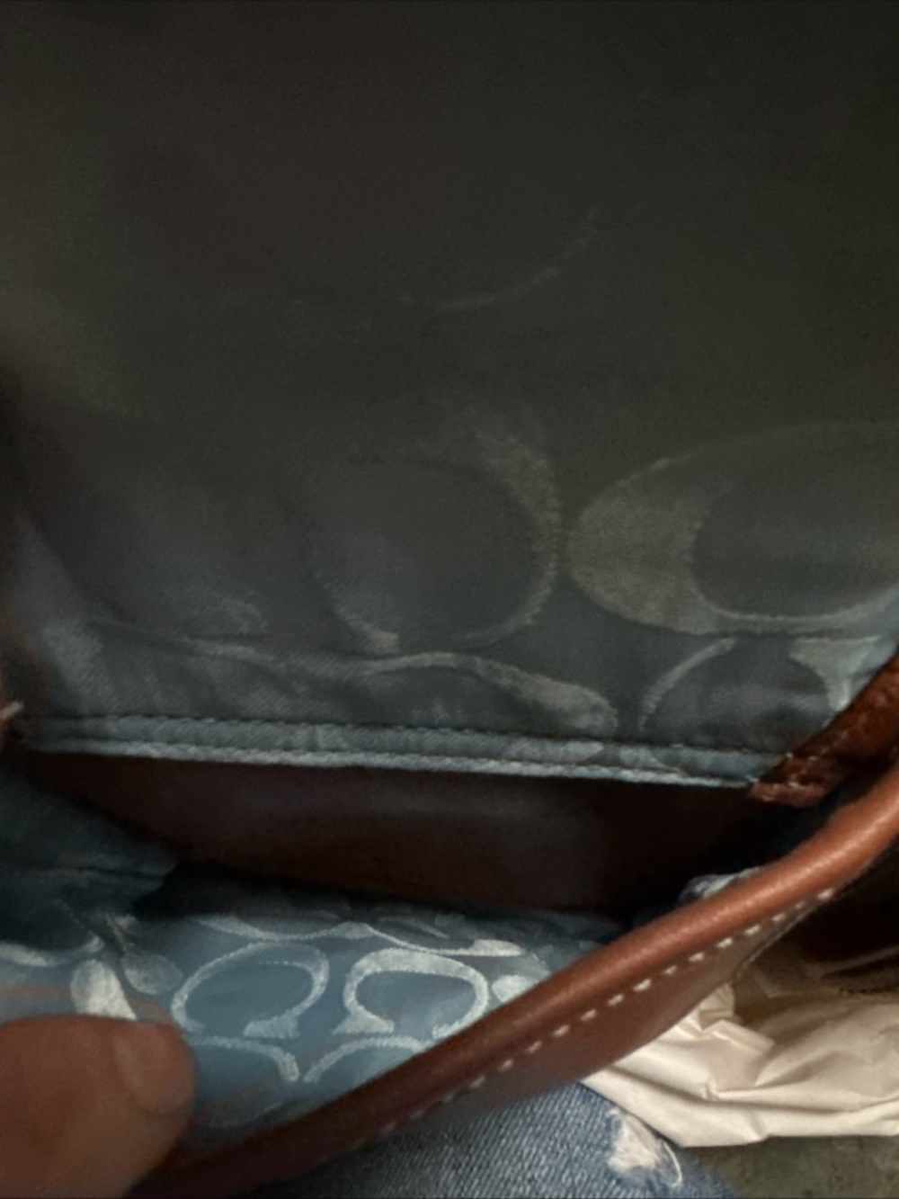 Coach Double Turnlock Legacy Shoulder Bag F12868 HTF NWOT!! New!! - Picture 14 of 15